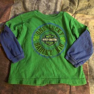 Harley Davidson shirt size 2T